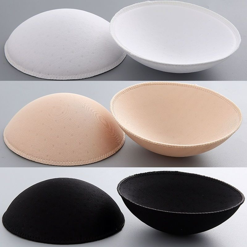 Push Up Bra Silicone - Вкладыши для бюстгальтера пуш-ап, круглые губчатые