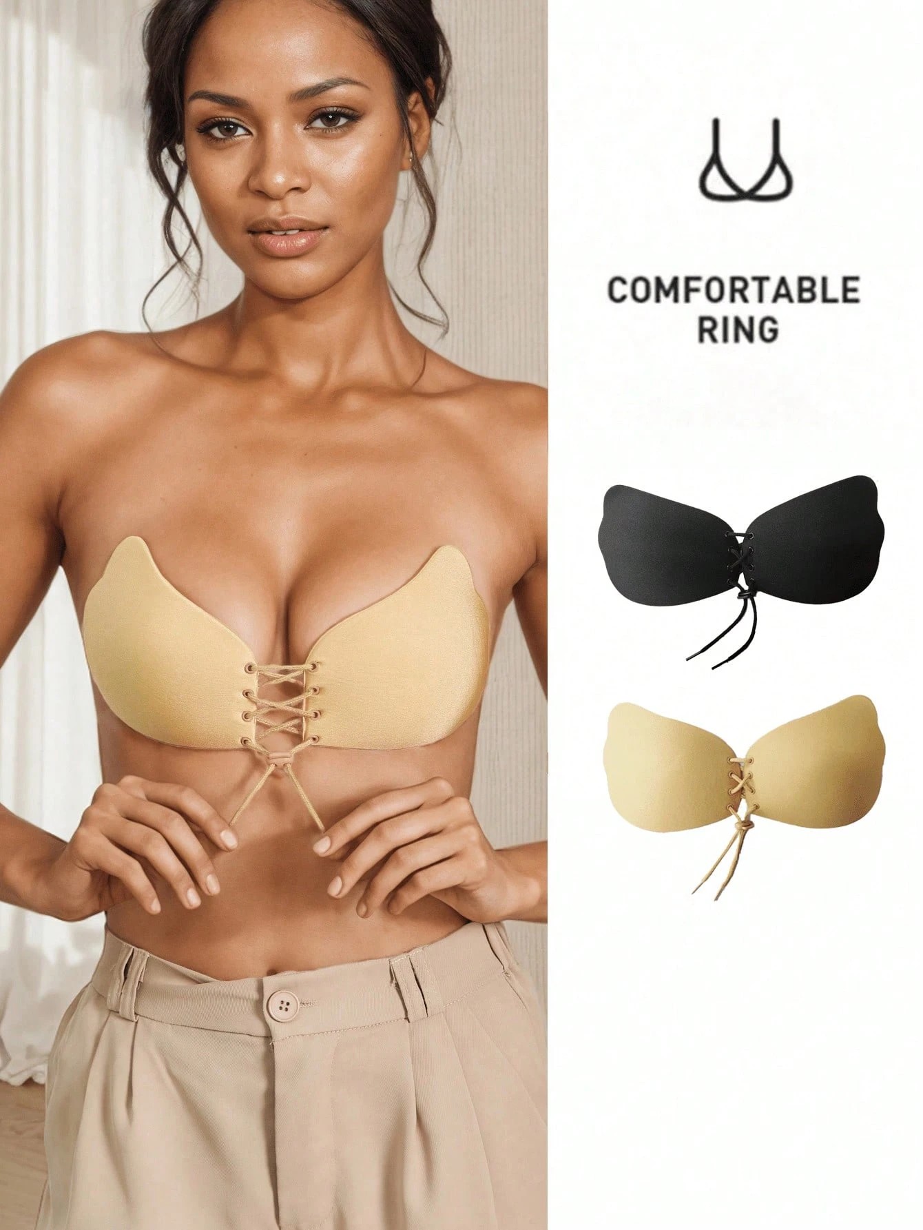 Strapless Bra Adhesive - 1 шт. липкий бюстгальтер, бюстгальтер без