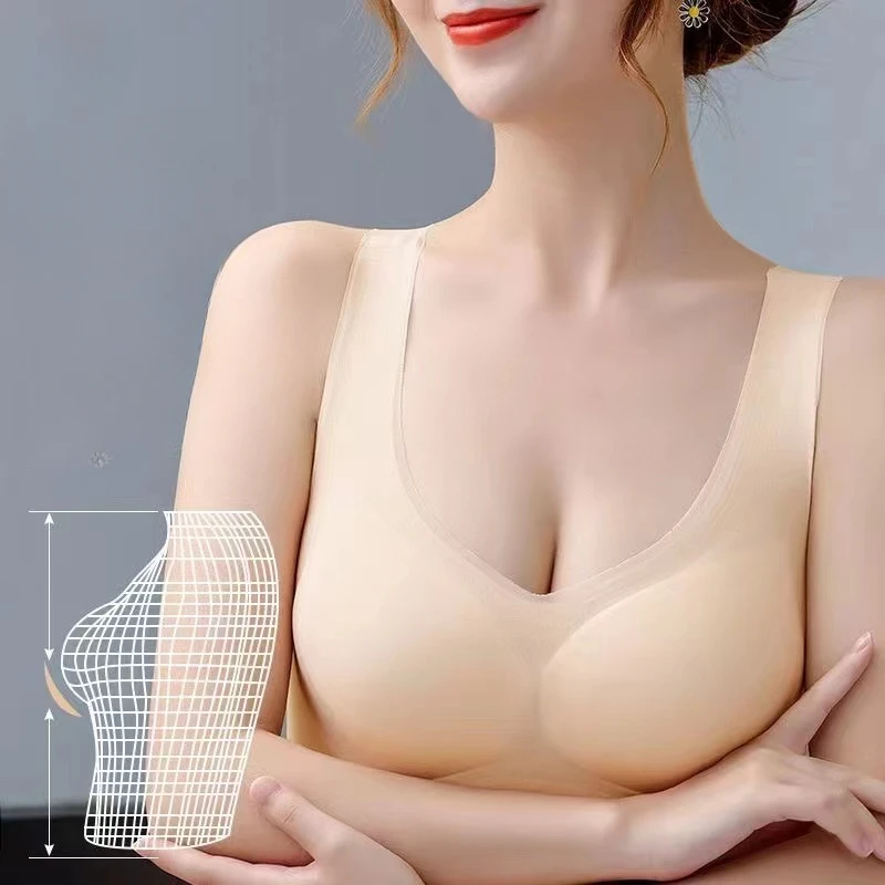 Бесшовные беспроводные ультрат – обзор и цена Sleep Bra Bralette