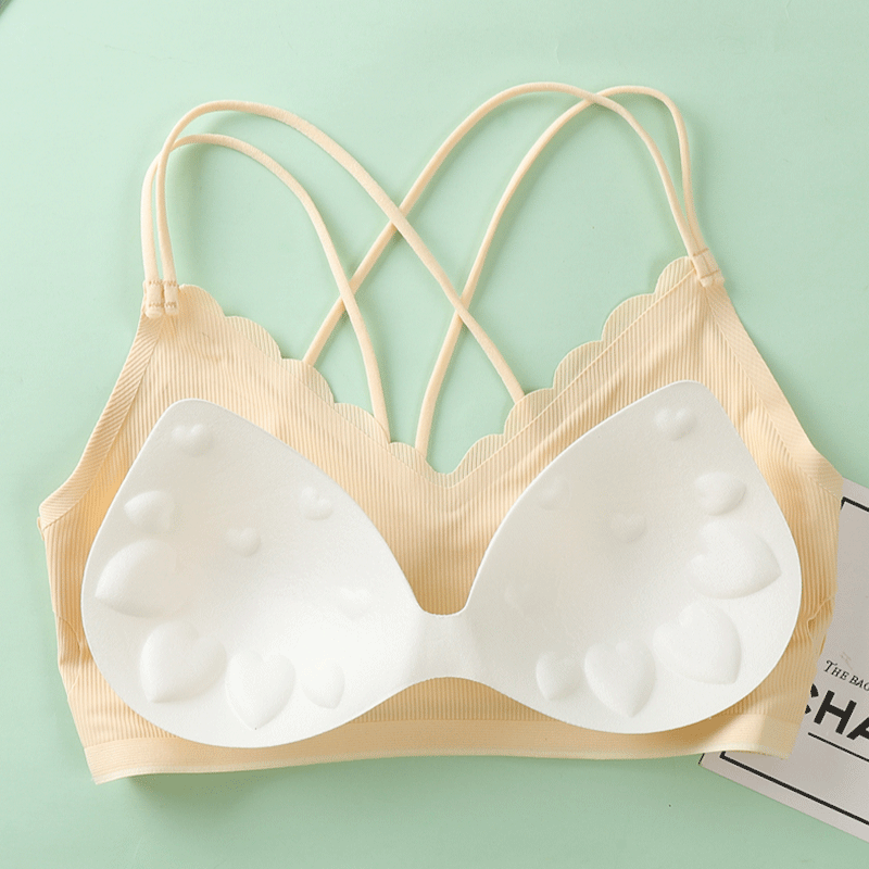 Женский бесшовный бюстгальтер  – обзор и цена Lace Bralette Set
