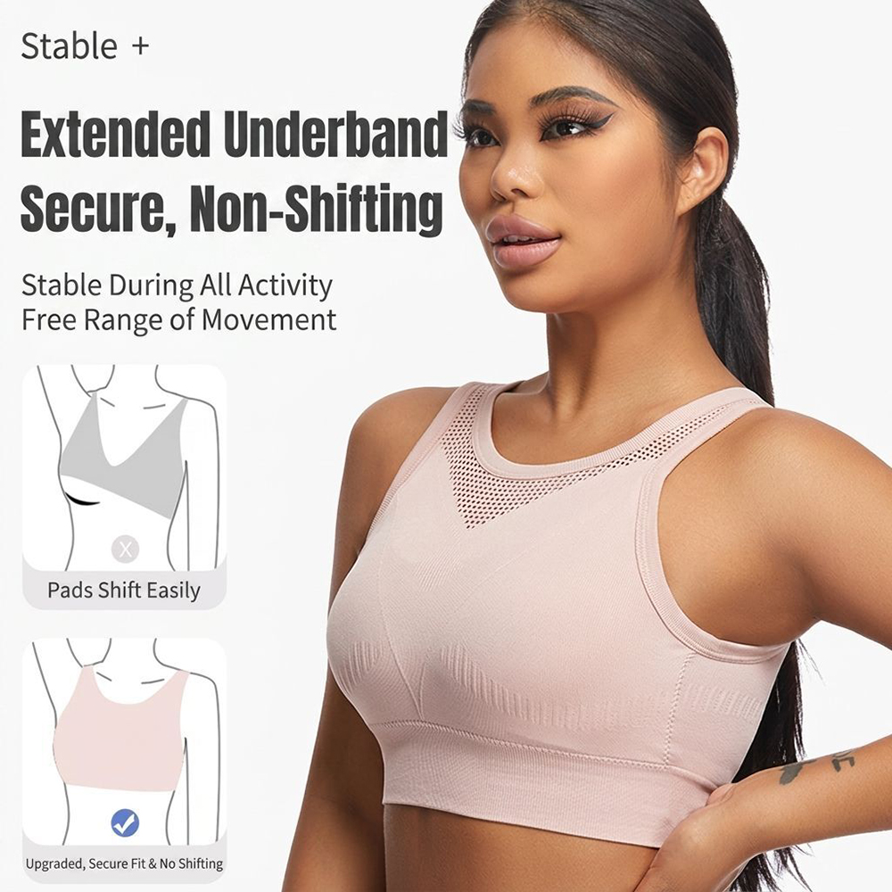 Женский бесшовный спортивный б – обзор и цена T Shirt Bra Seamless