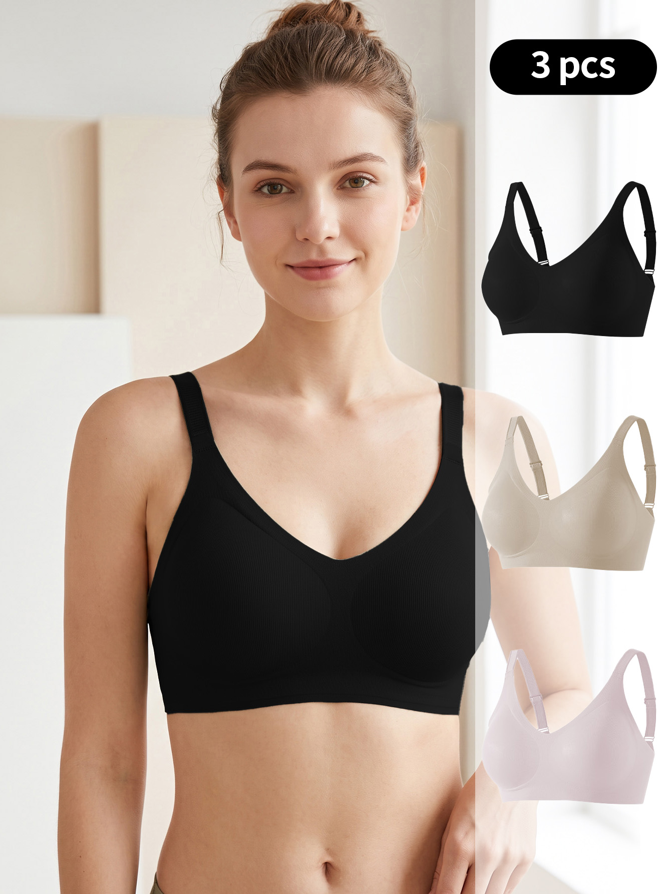 Комплект из 3 предметов: женск – обзор и цена Wirefree Bra Comfort